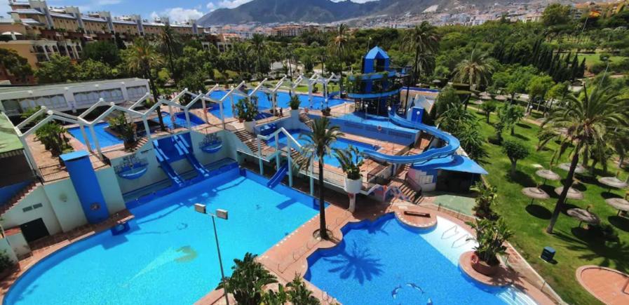 Benal Beach Suite, Parque Acuatico Y Vistas Al Mar Benalmádena Exterior foto