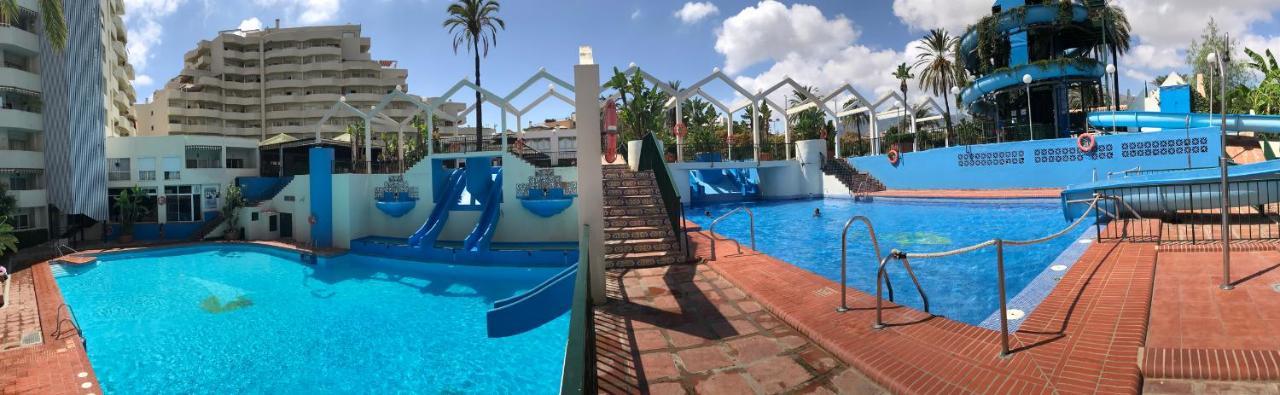 Benal Beach Suite, Parque Acuatico Y Vistas Al Mar Benalmádena Exterior foto