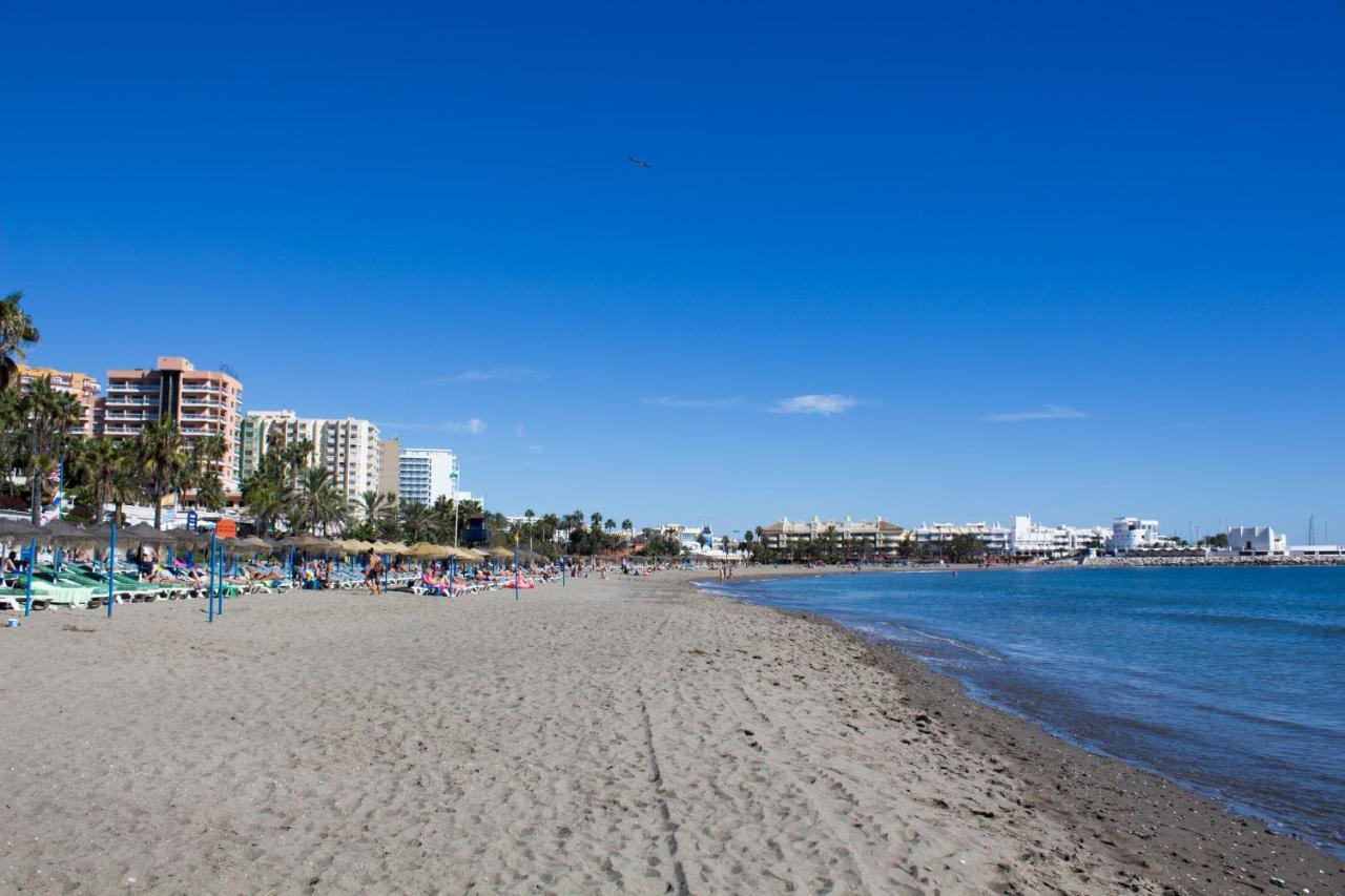 Benal Beach Suite, Parque Acuatico Y Vistas Al Mar Benalmádena Exterior foto
