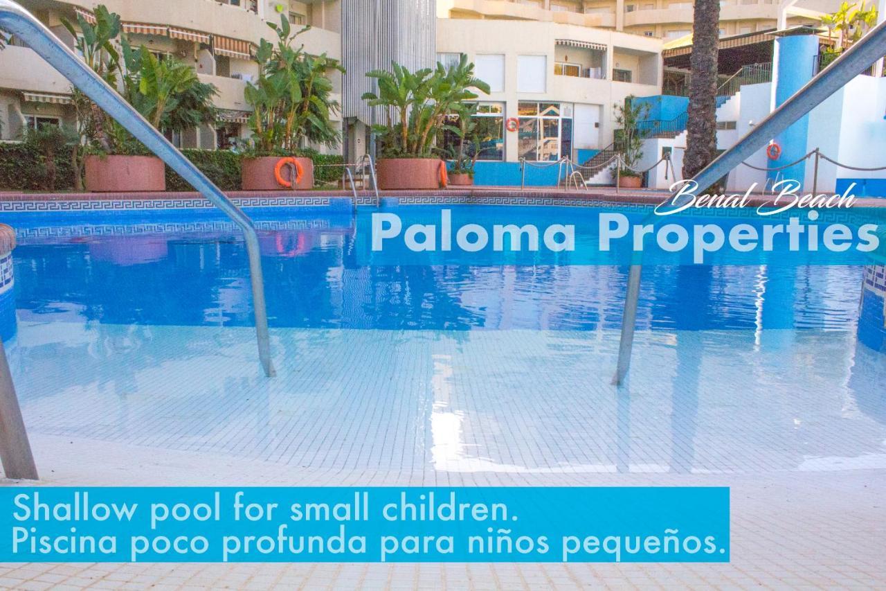 Benal Beach Suite, Parque Acuatico Y Vistas Al Mar Benalmádena Exterior foto