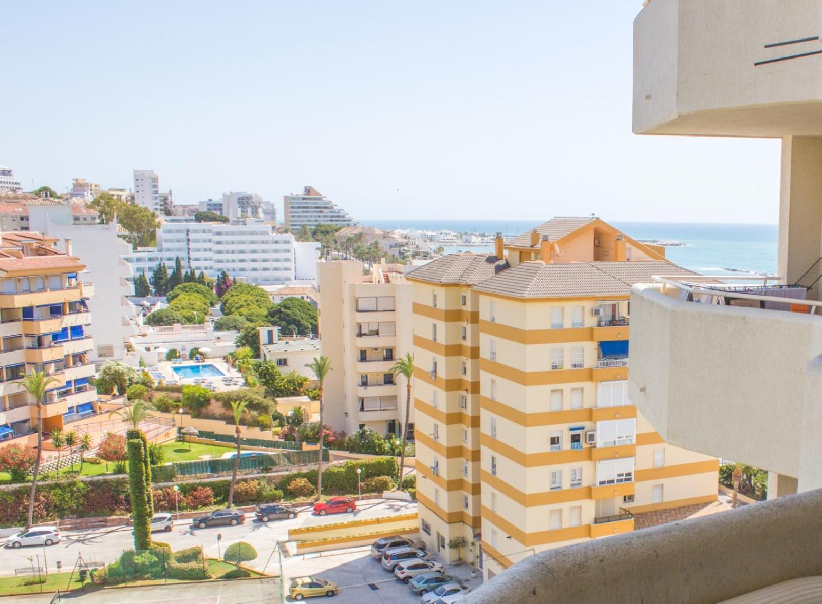 Benal Beach Suite, Parque Acuatico Y Vistas Al Mar Benalmádena Exterior foto