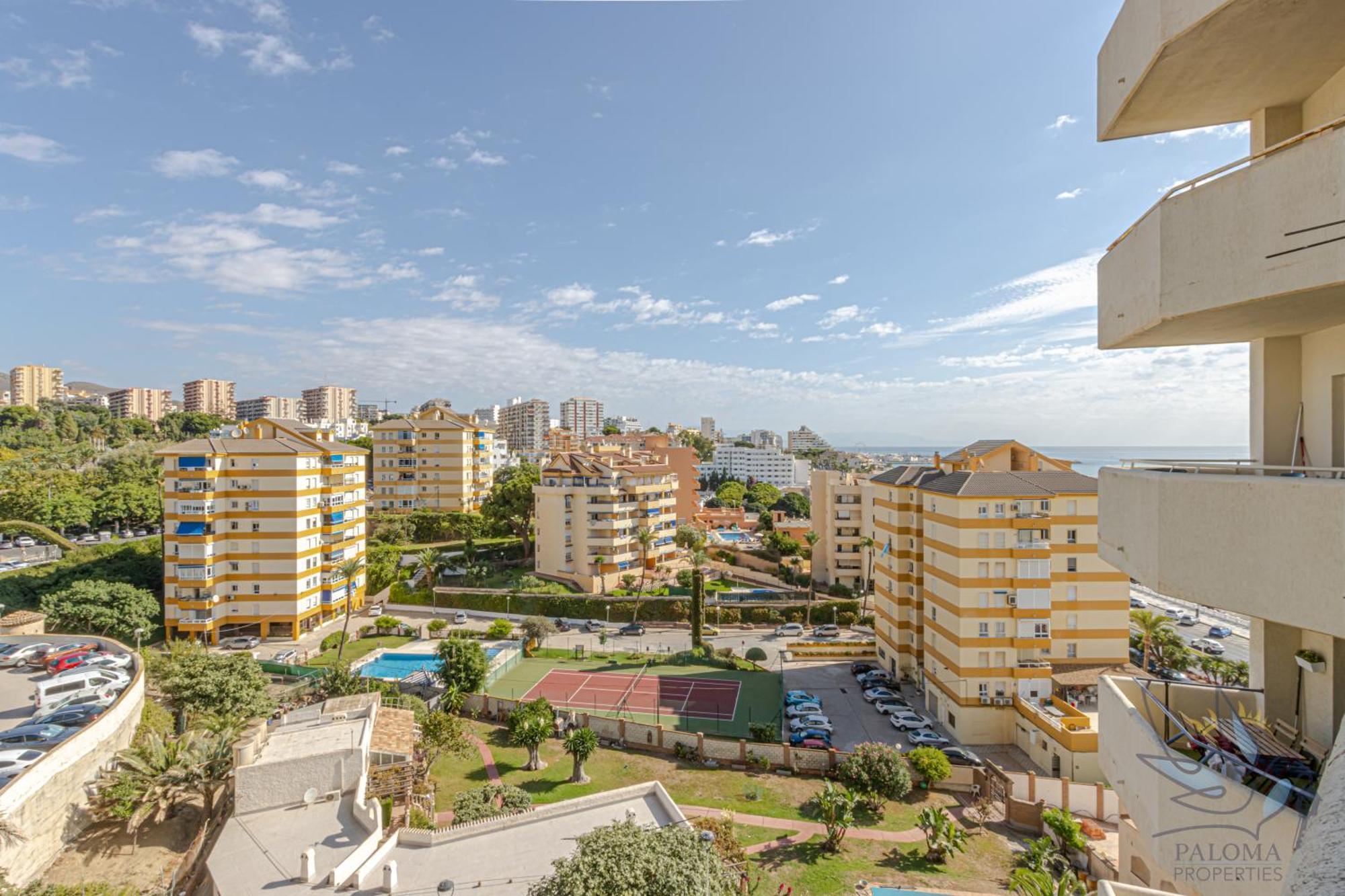 Benal Beach Suite, Parque Acuatico Y Vistas Al Mar Benalmádena Exterior foto